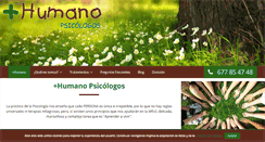 Desktop Screenshot of mas-humano.es